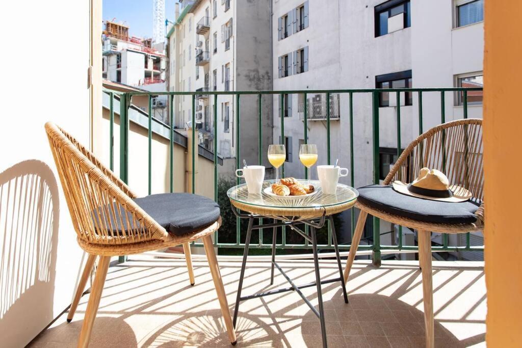 L19 1Bdr Massena Central 2Mins Sea/Promenadeac/Balcony Nice Eksteriør billede